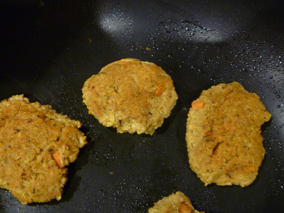 Hevil's Special Delights Quinoa Hummus Cakes