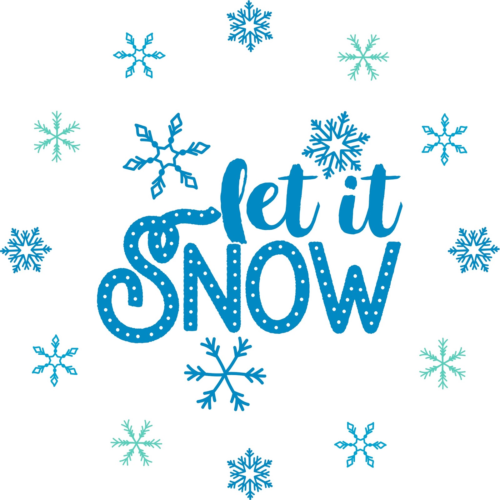 Let It Snow Printable - Printable Word Searches