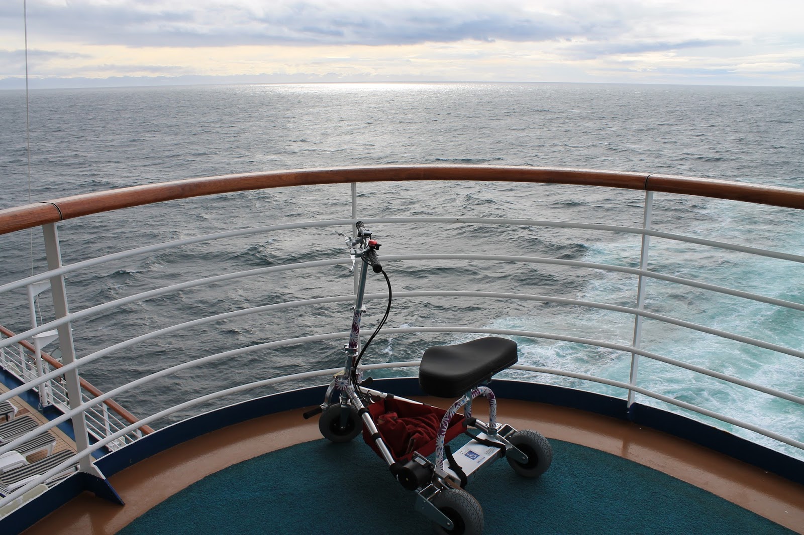 Deb's Days Travel Scooters on a Cruise