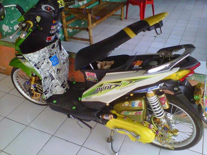 Foto Modifikasi Honda Beat PGM FI | LIAT AJA