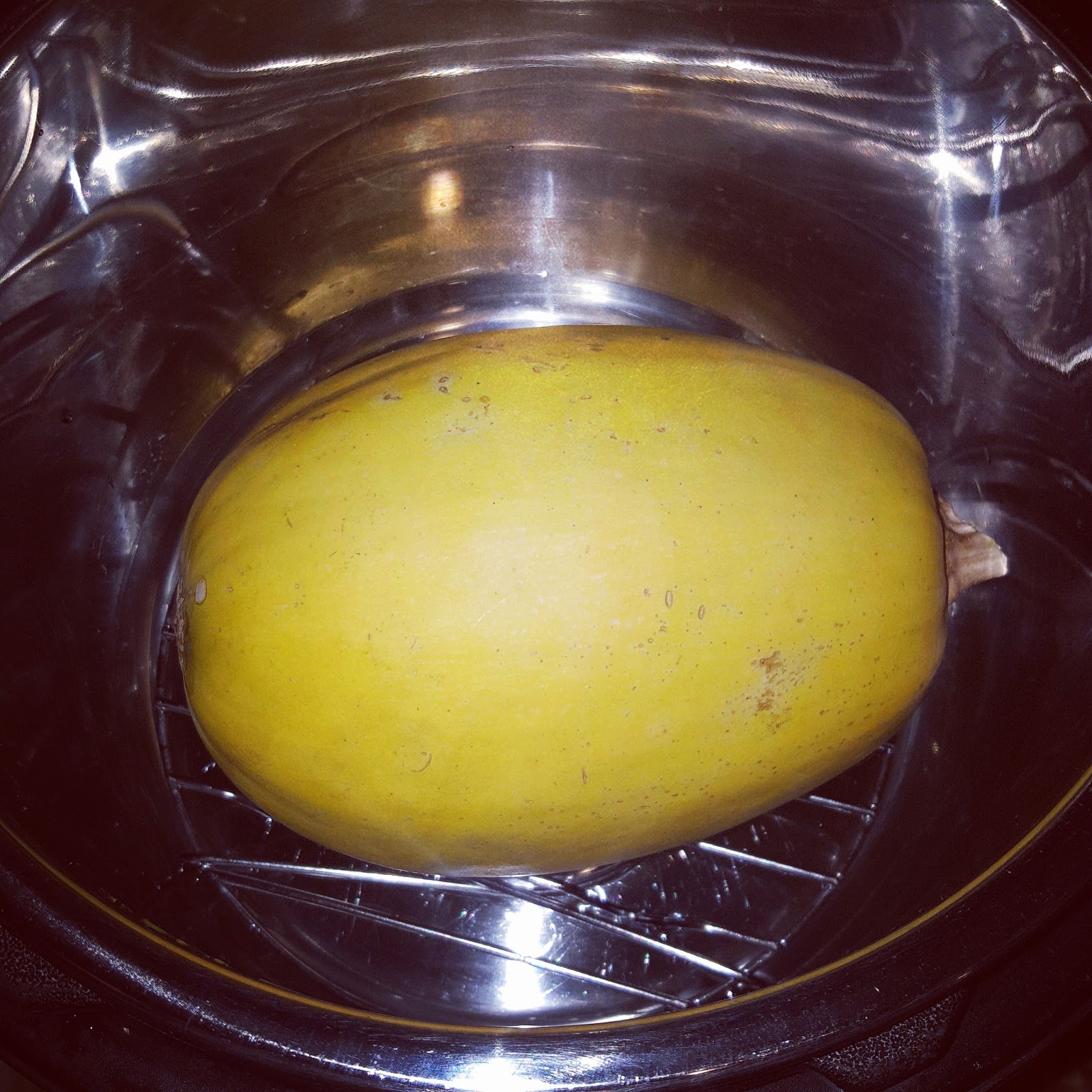 Instant Pot Spaghetti Squash (cooked whole) Food Under Pressure
