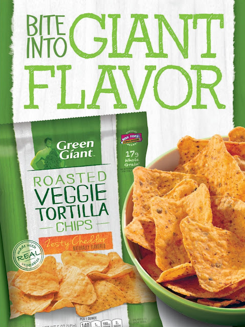 Green Giant Veggie Snack Chips Serve Up Giant Flavor