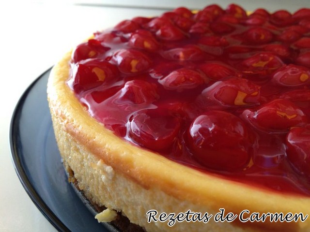 Cheesecake de cerezas