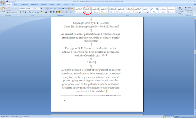 How to create a paperback book using Microsoft Word | S. E. Fearon