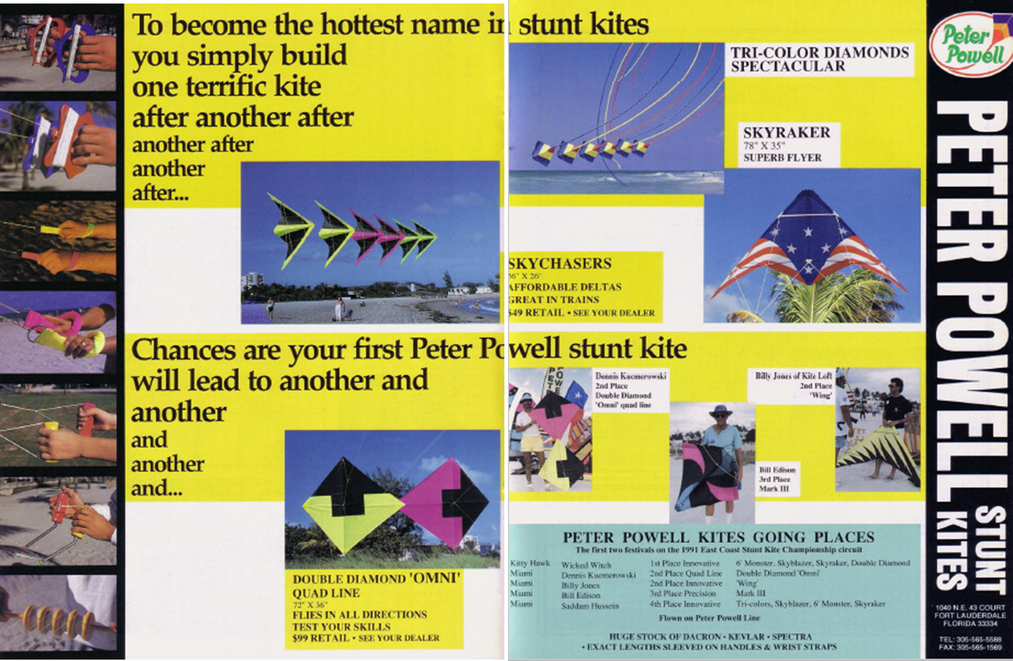 Peter Powell kites collection Omni