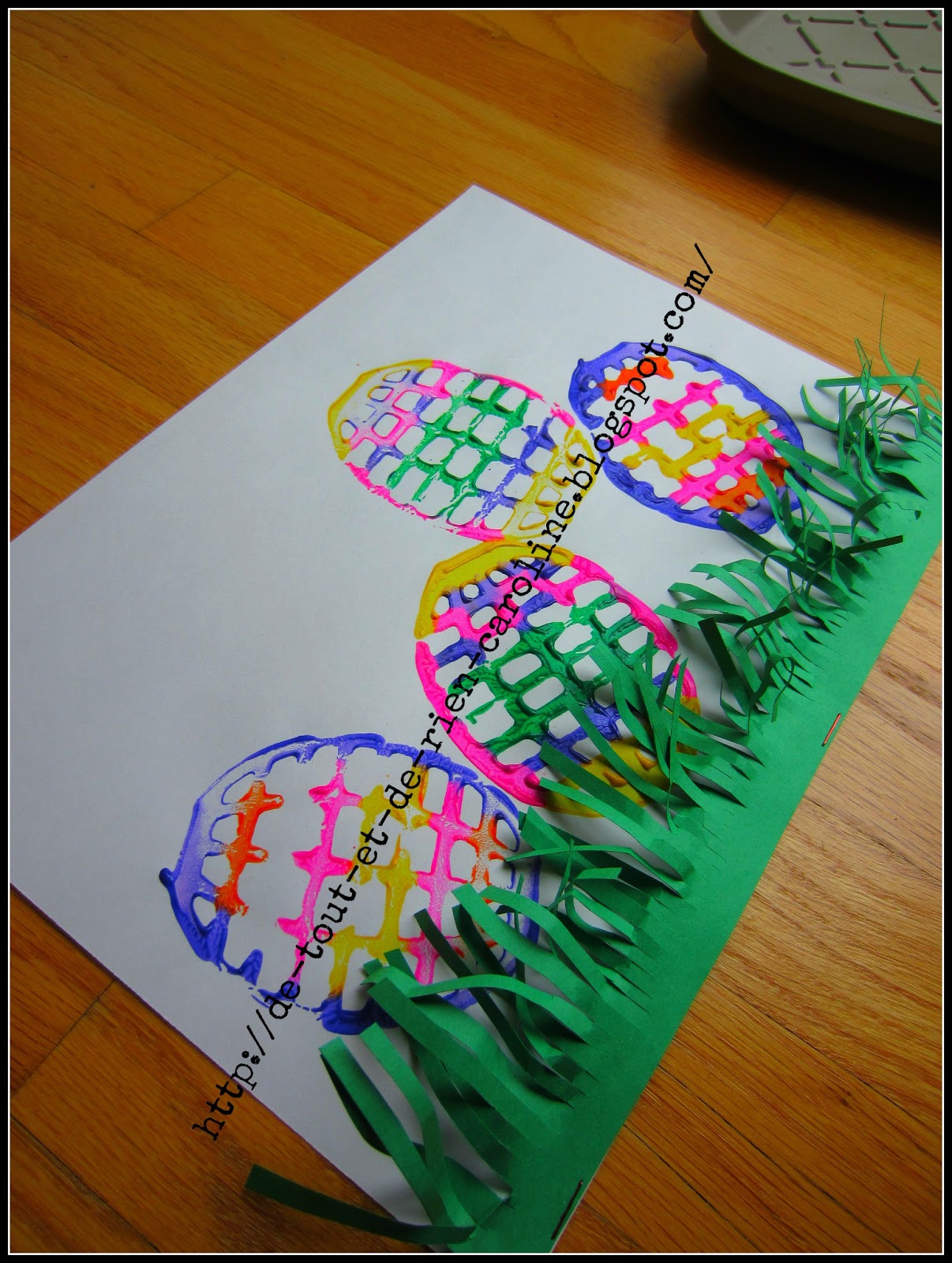 De tout et de rien Activités pour le Préscolaire POTATO MASHER EASTER