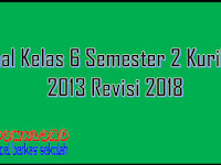 Jurnal Kelas 6 Semester 2 Kurikulum 2013 Revisi 2018