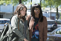 Sosie Bacon and Jerrika Hinton in Here and Now