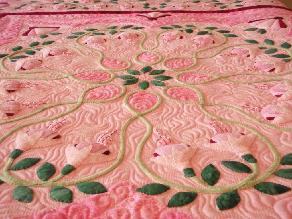 Margie Quilts..... A sweet quilt to share on Valentine's Day