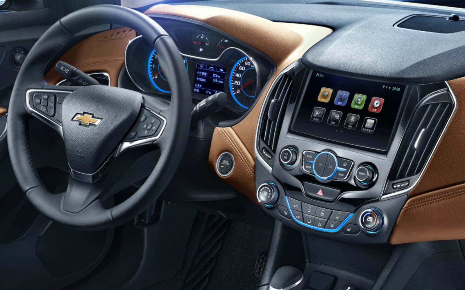 Chevrolet Cruze 2015 - interior - painel