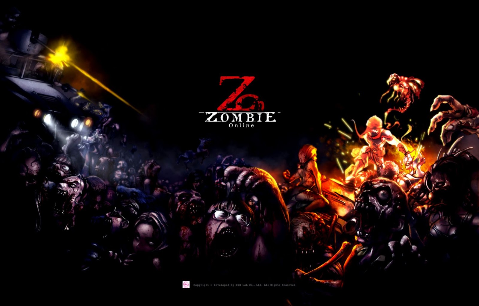 Zombie 3D Desktop Wallpaper
