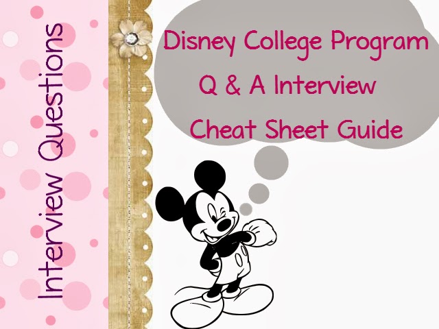 Disney College Program Interview Questions Answers - Porn ...