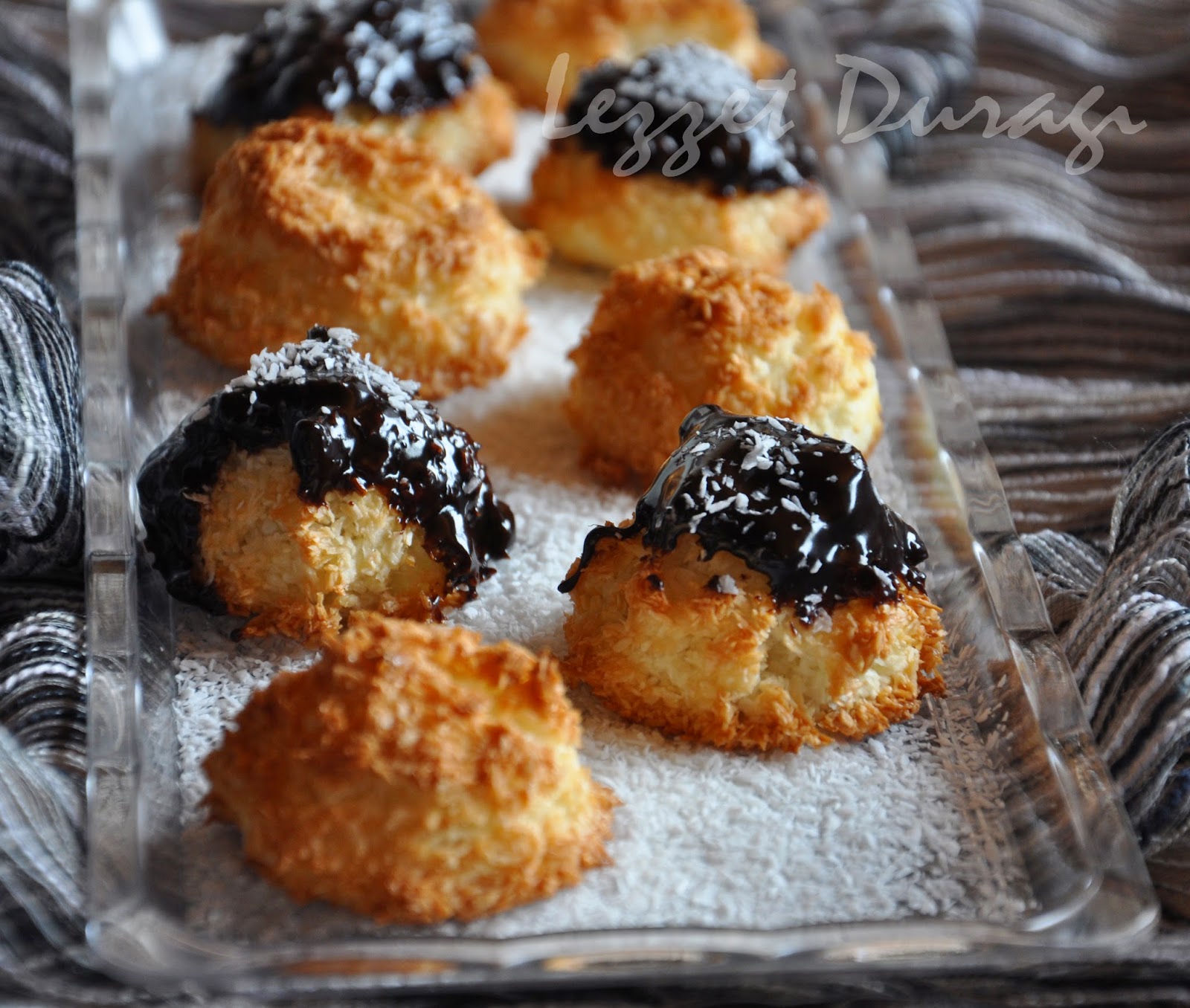 Lezzet Duragi Hindistan Cevizli Kurabiye & Coconut Cookies