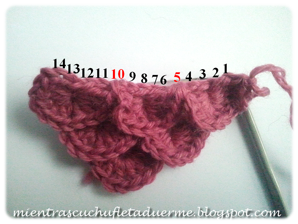 PATRÓN DE UN PEZ AMIGURUMI Mientras