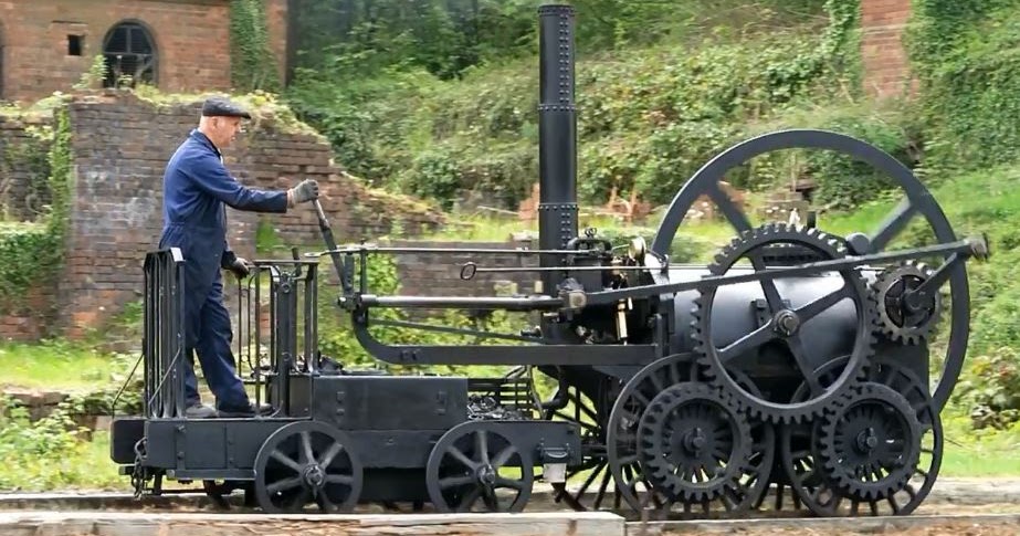 Just A Car Guy: The world’s first steam locomotive was built in