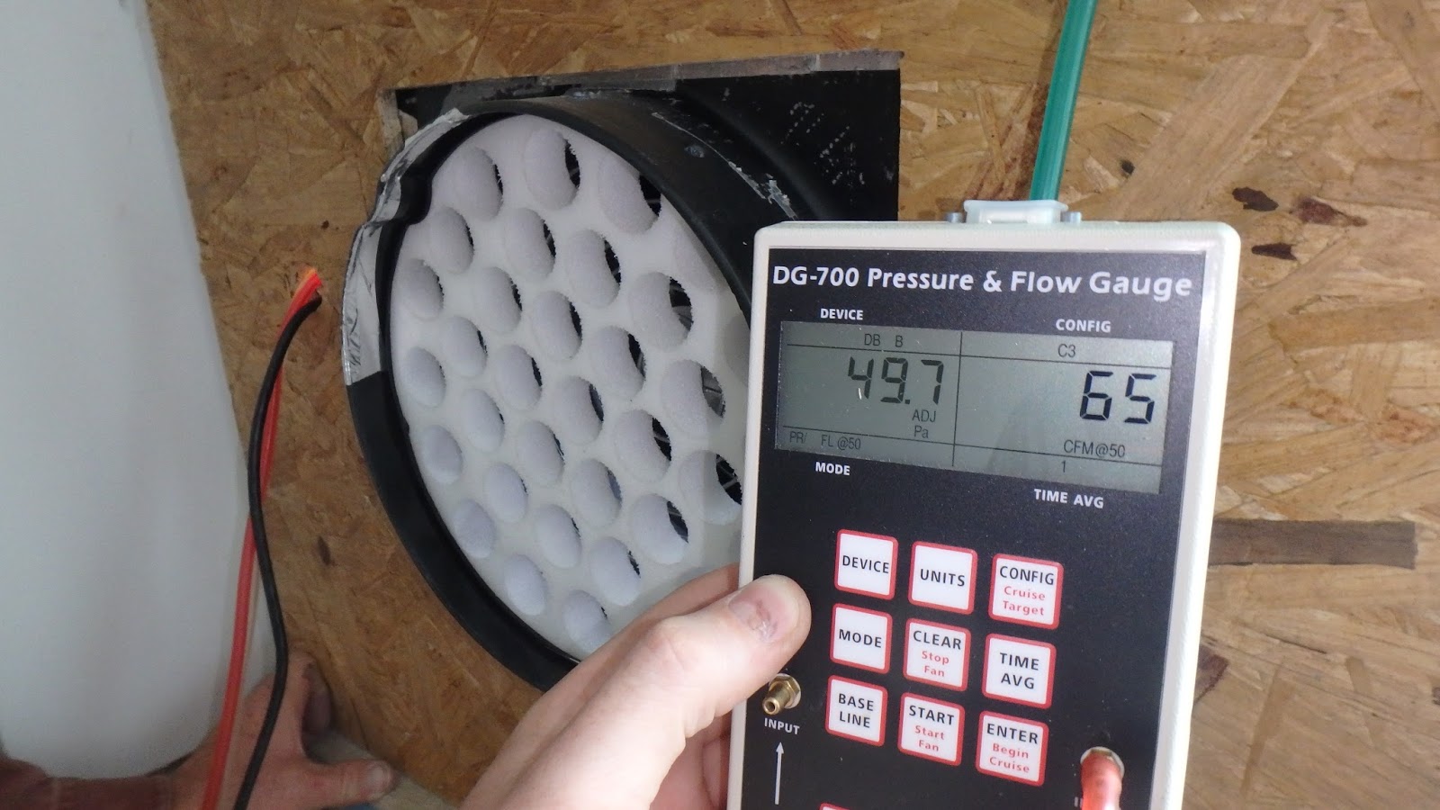 Rochester Passive House Blower Door / Window Door Tests