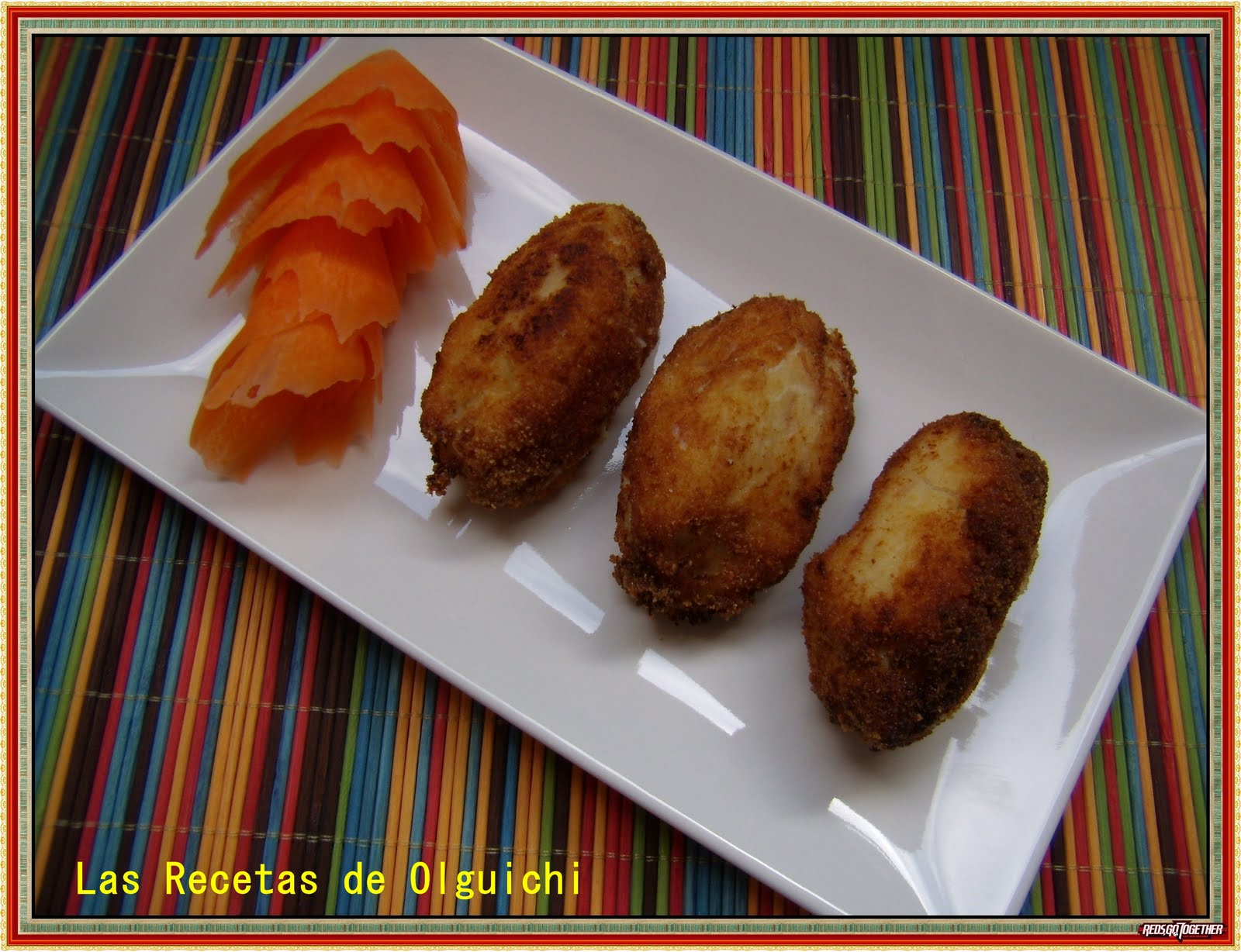 CROQUETAS DE POLLO Y SERRANO (THERMOMIX) LAS RECETAS DE OLGUICHI