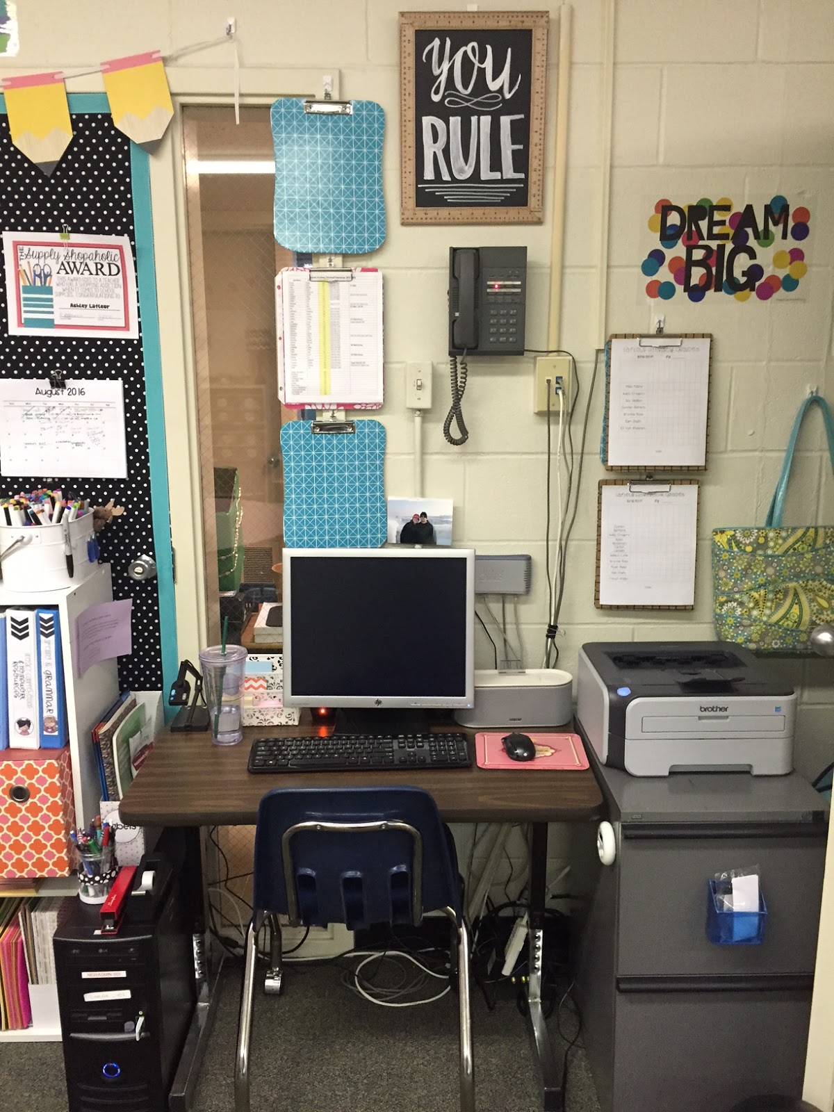 Teaching in the Net: Classroom Reveal 2016