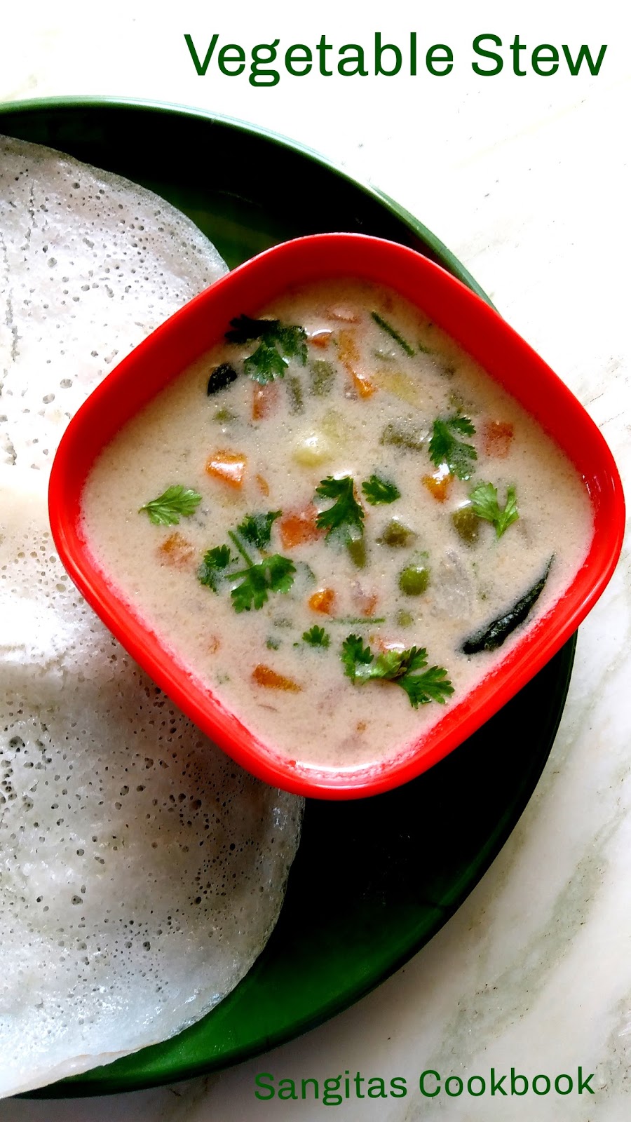 Sangita's Cookbook: Kerala Style Mixed Vegetable Stew Recipe