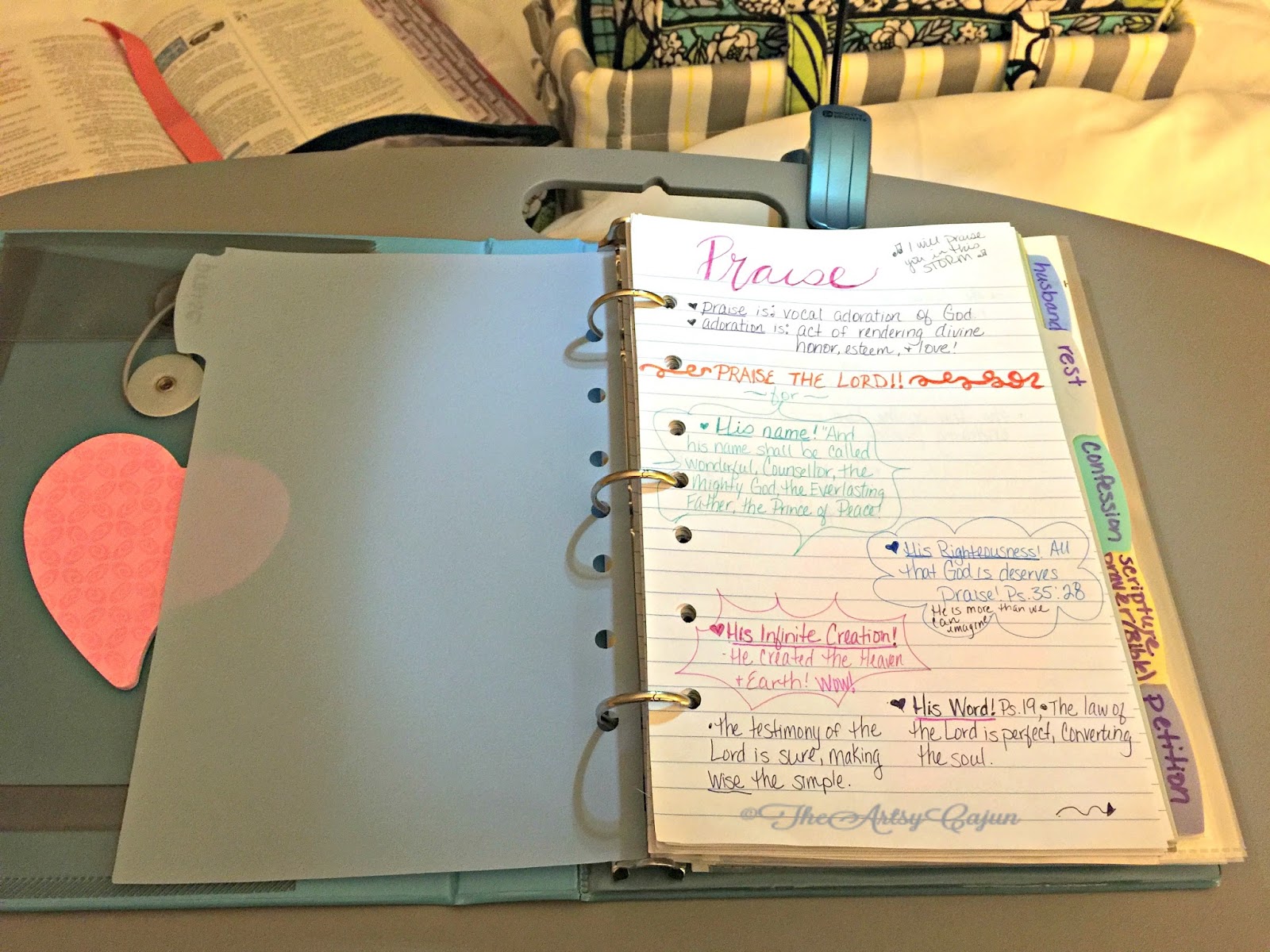 DIY Prayer Binder, Get Your Prayer Life In Order The Artsy Cajun