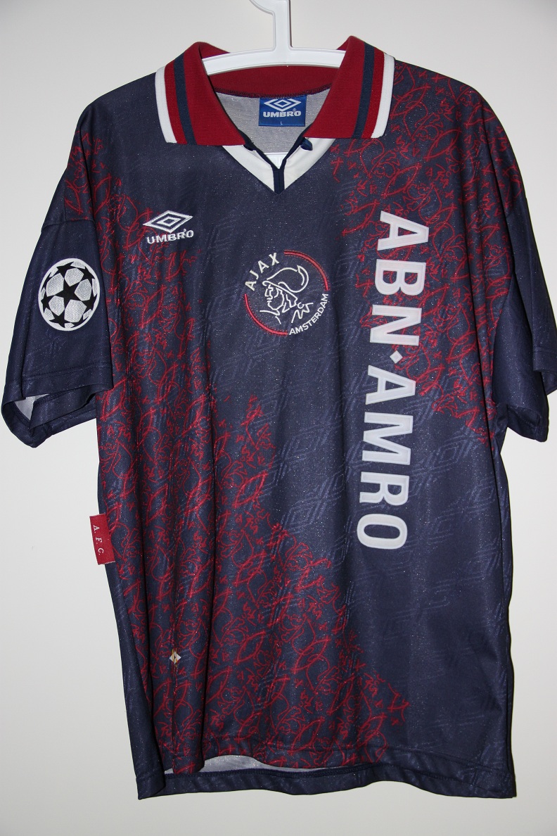 Short De Football Domicile Ajax 1994-1995 Umbro - Blanc - Taille XL Homme