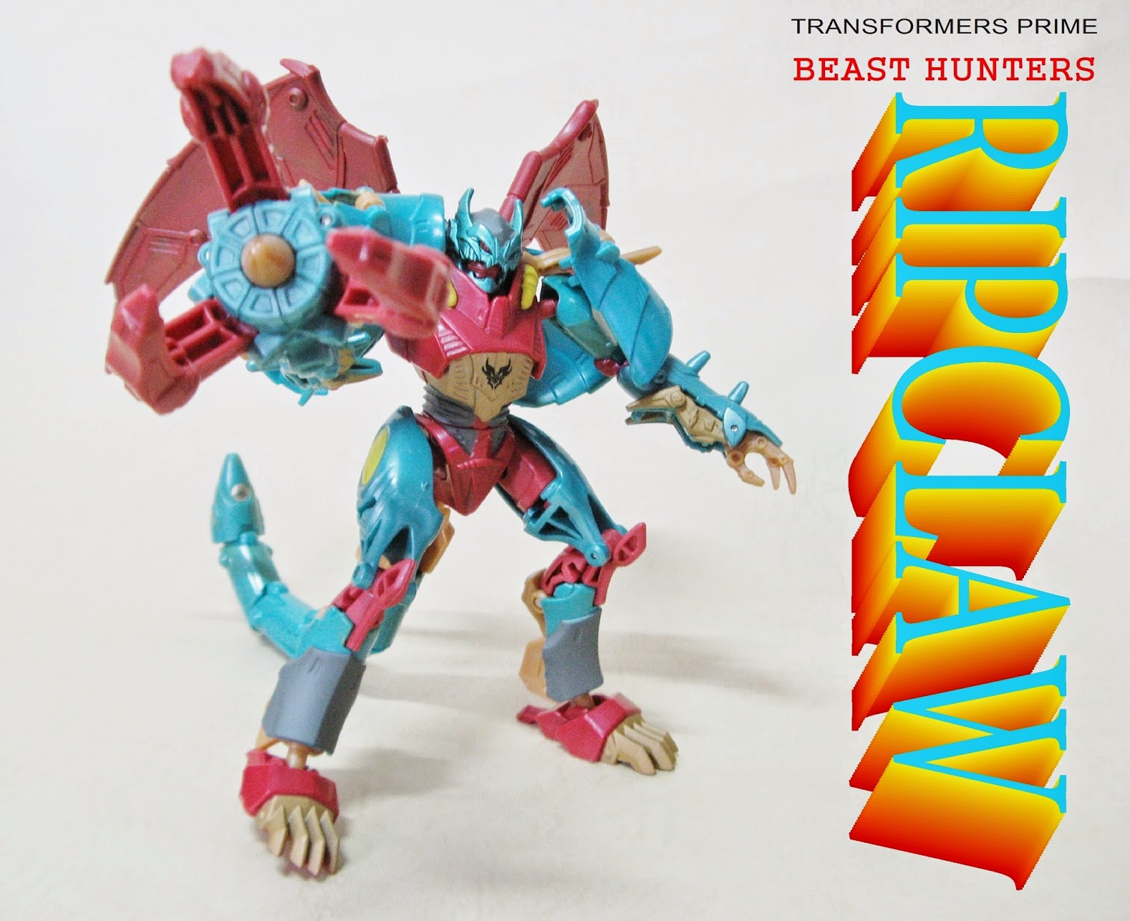 TRANSFORMERS PRIME BEAST HUNTERS Deluxe class RIPCLAW變形金剛領袖之証 魔獸獵人 豪華級鋼
