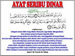 AYAT SERIBU DINAR