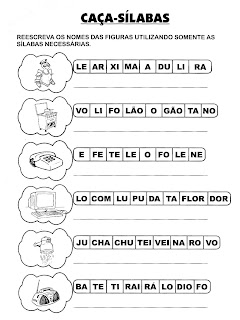 ATIVIDADES DE PORTUGUÊS PARA 3° ANO GRAMÁTICA INFANTIL