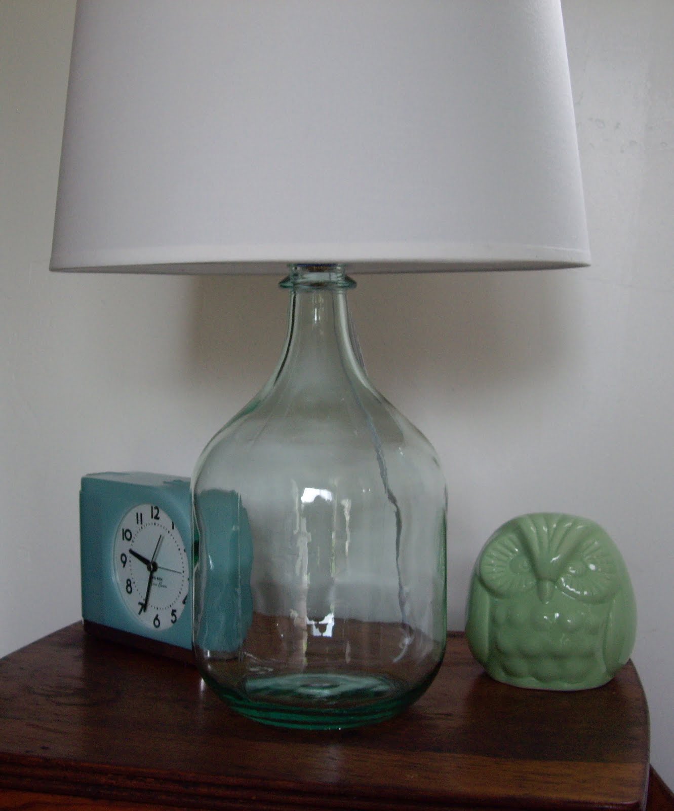 For What It's Worth Wine Bottle Lamp