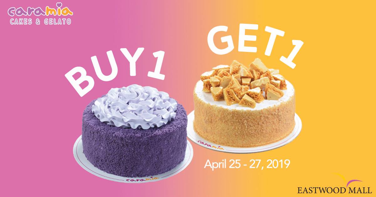 Manila Shopper Cara Mia Eastwood & Festival Mall Buy1 Get1 Cake