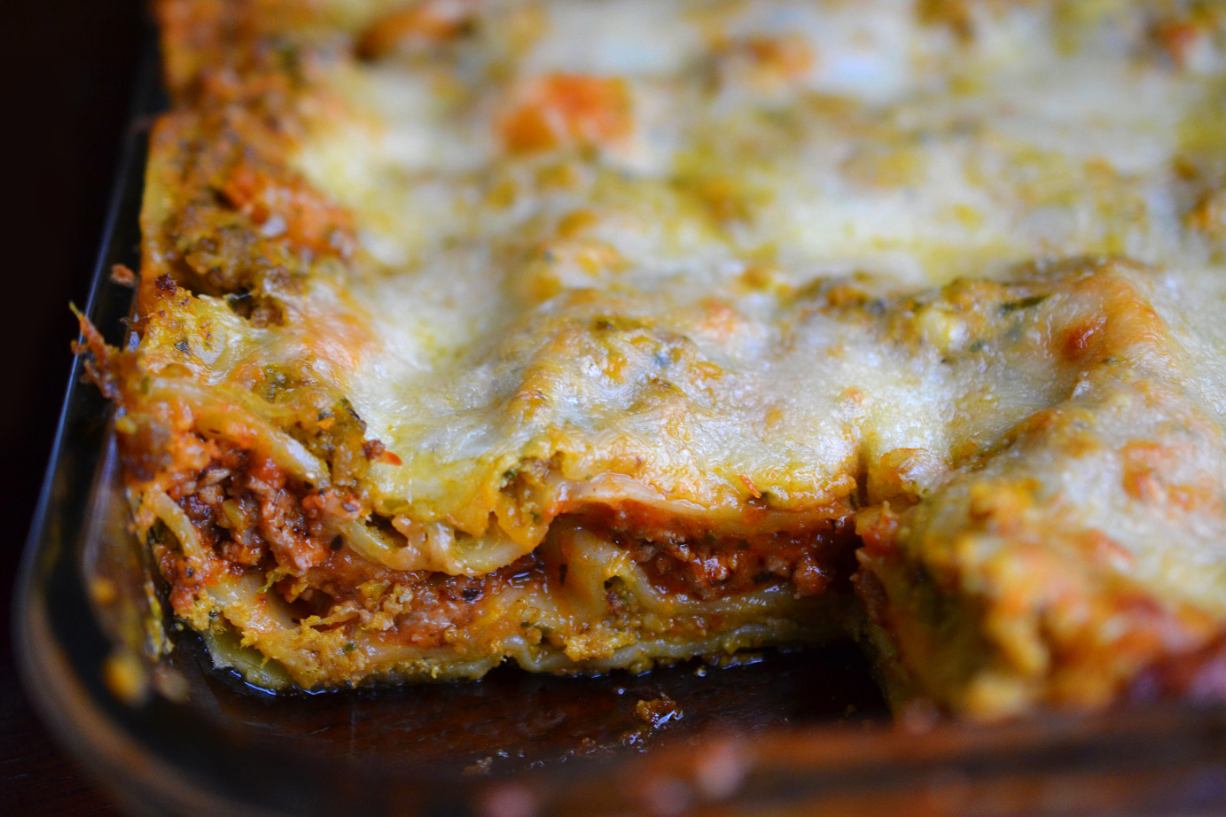 Greedy Girl Pumpkin Pork Lasagna