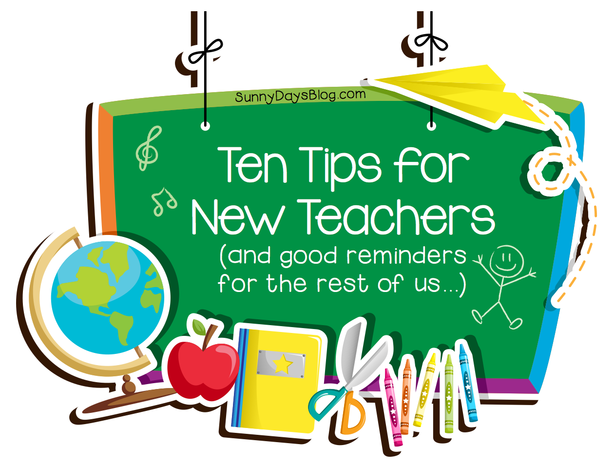 We have a new teacher. New teacher. Teaching Tips. Teacher's Pointer. Teach about Sunny Day.