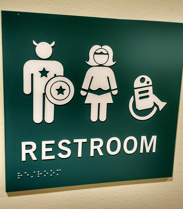 20+ Of The Most Creative Bathroom Signs Ever - This Single Occupancy Restroom Sign