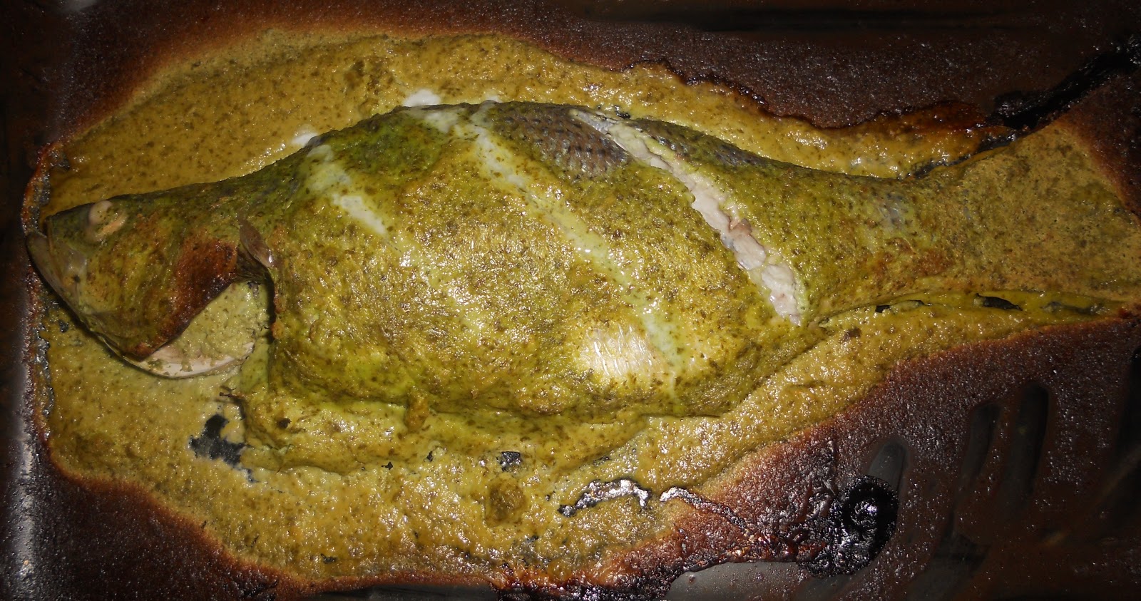 FISH IN A YOGHURT SPICED MARINADE