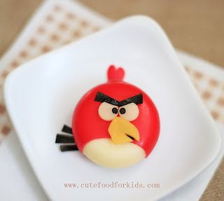 Angry Birds Babybel from Cute Food For Kids