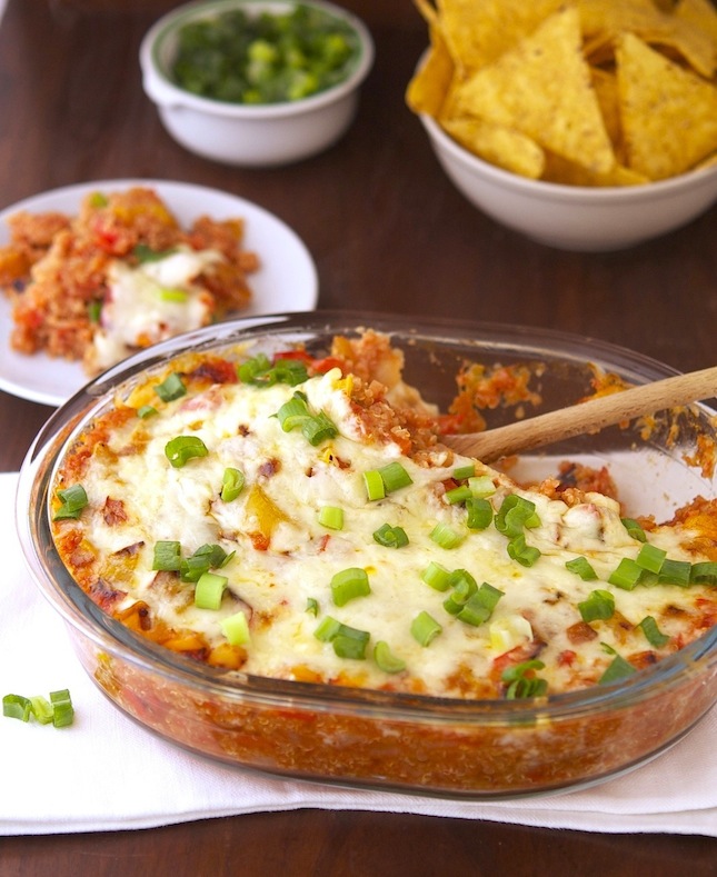 The Iron You: Spicy Mexican Quinoa Casserole