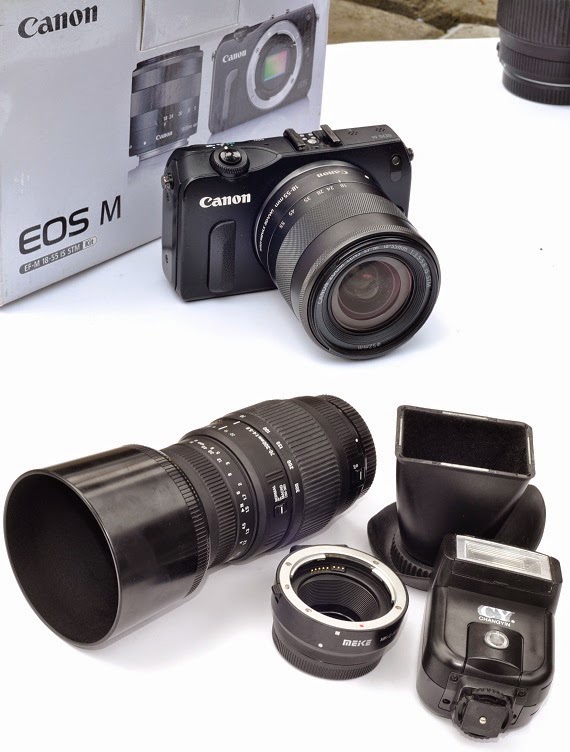Jual Kamera  Mirrorless bekas - Cann EOS M malang