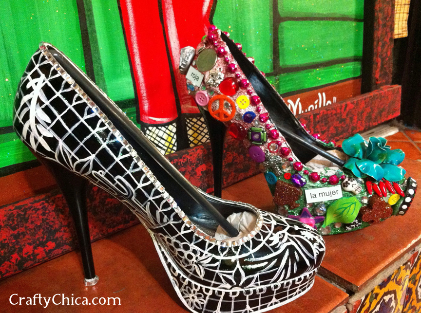 This is how we do shoes. - Crafty Chica