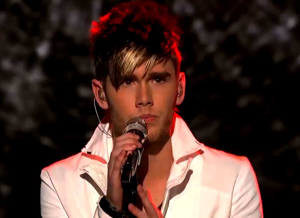 Chuichali Colton Dixon Pictures from Everything video on American Idol