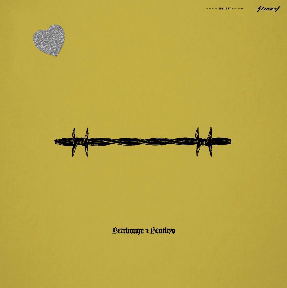 Post Malone "Beerbongs & Bentleys" (Official Album Cover) Booklet Music