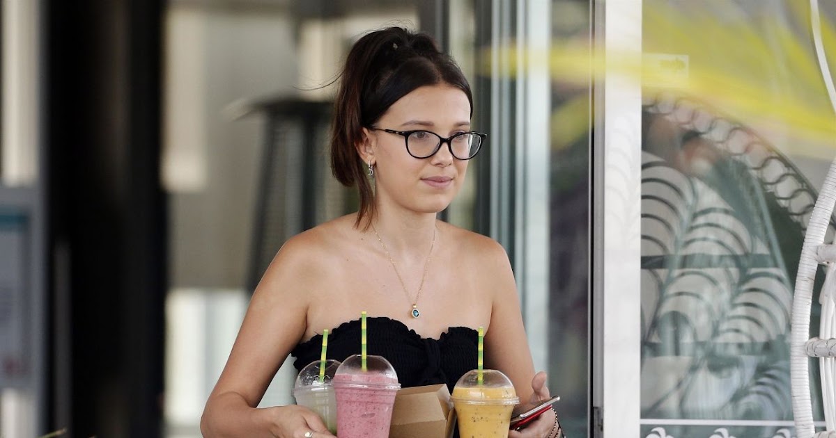 Millie Bobby Brown cuts a stylish figure out in Gold Coast Australia