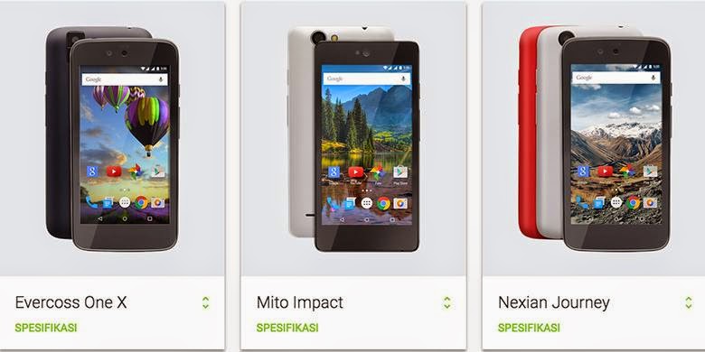 android-one-indonesia-mito-impact-nexian-one-journey-evercoss-one-x