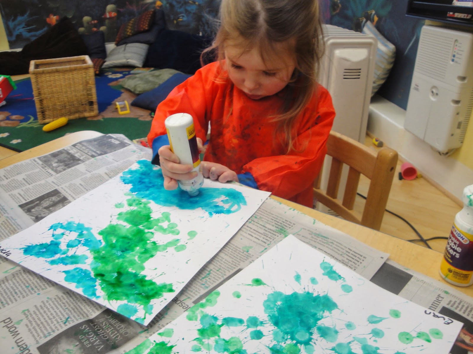 KinderGan Nursery 2 Bingo Dotting Backgrounds For Pesach Craft