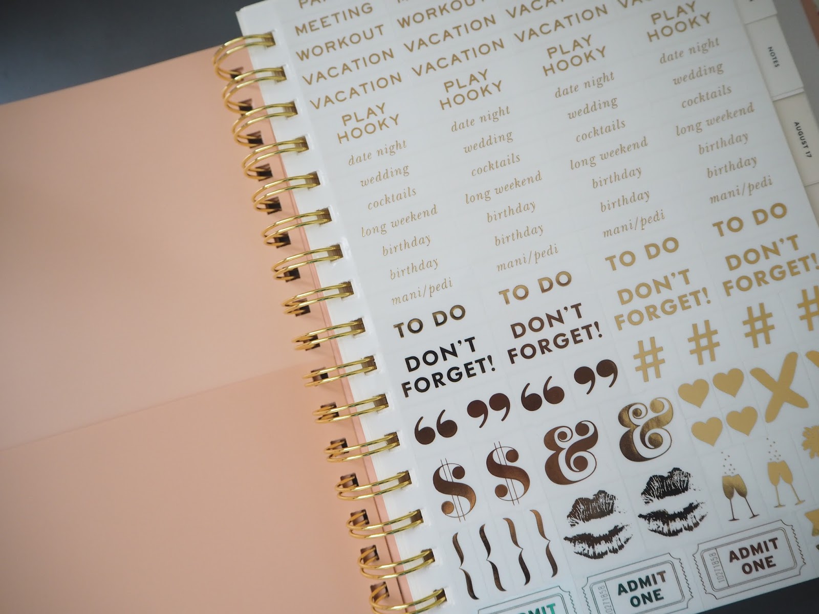 Kate Spade Dahlia Mid Year Diary 2018 In Between Days