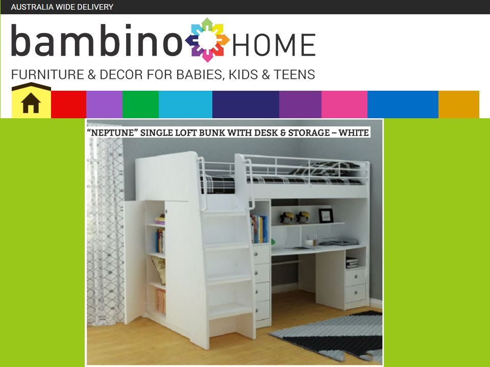 loft beds Australia, loft beds, loft beds Brisbane, loft beds for kids