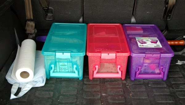 Ditch the Diaper Bag-- Organizational System for Baby and Kid Supplies