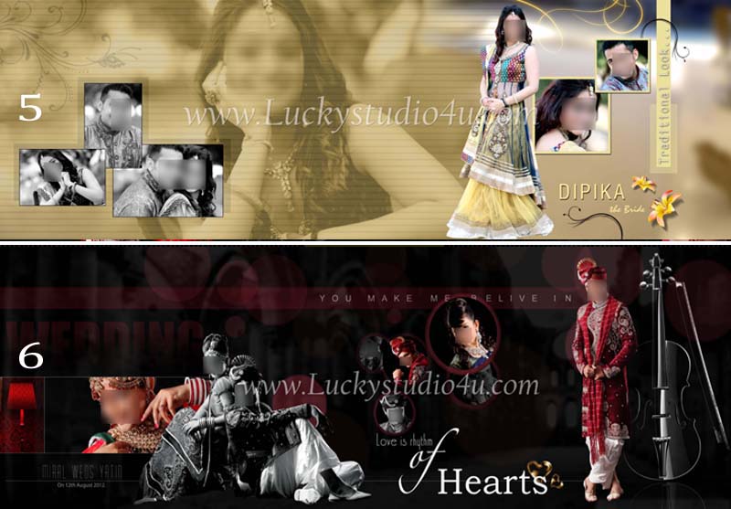 free wedding album templates