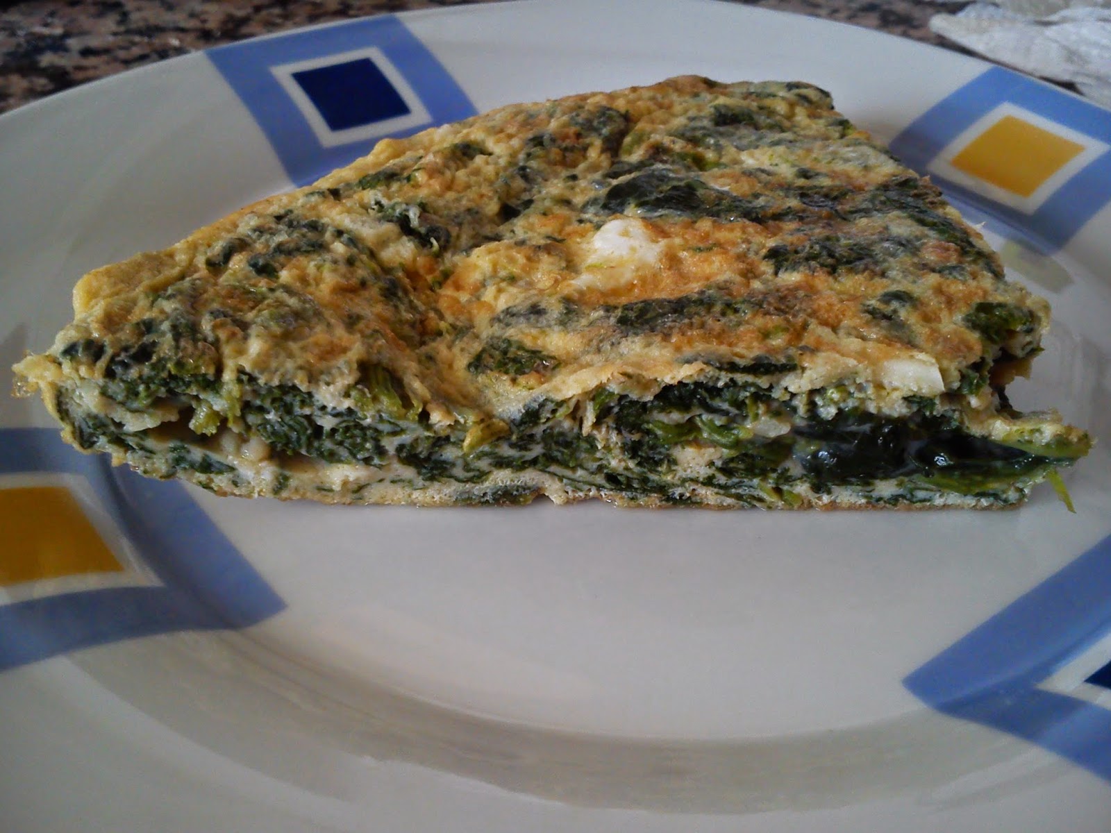 PEQUEÑAS IDEAS, RECETAS Y MENUS PARA PEQUES Y MAS TORTILLA DE ESPINACAS