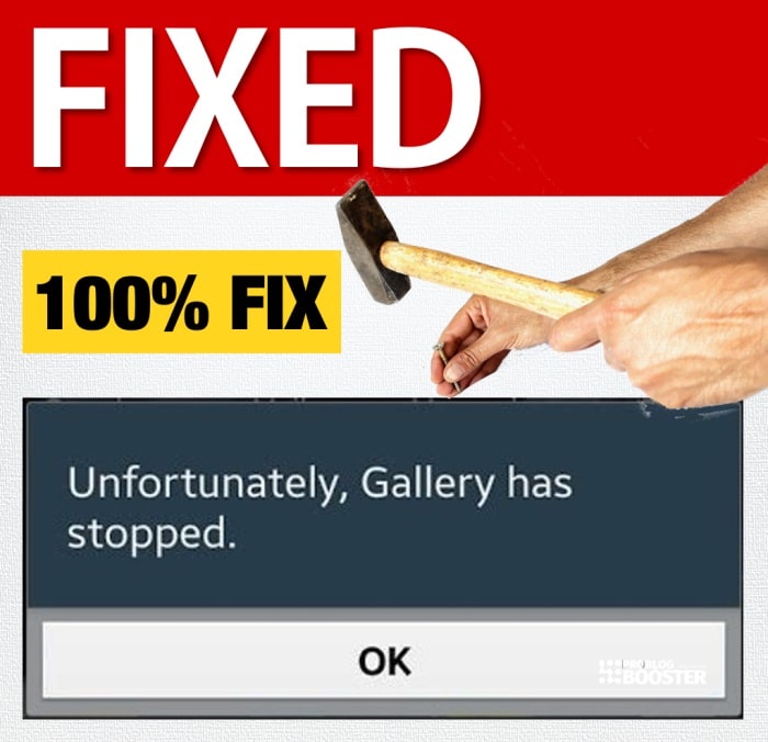 Unfortunately Gallery has Stopped