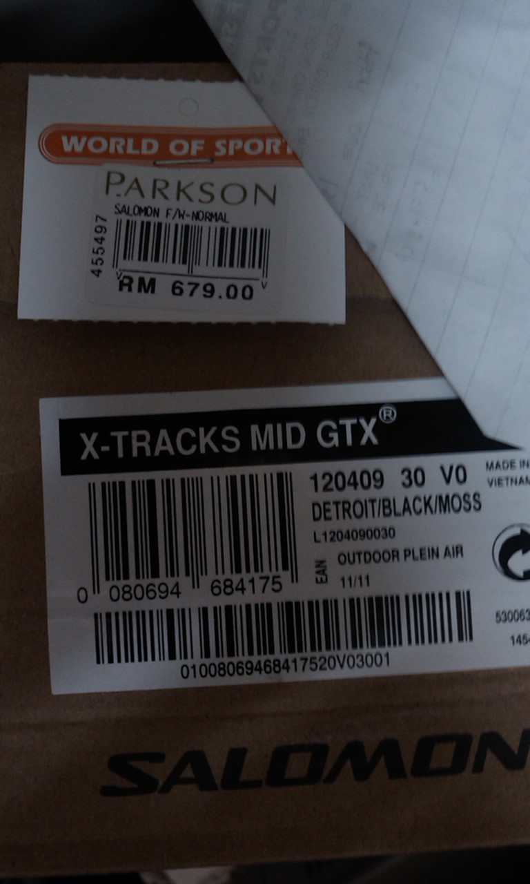 kasut salomon original